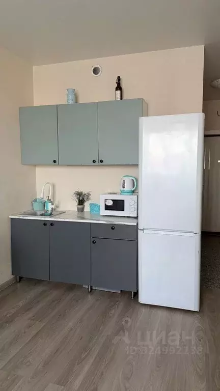 Студия Краснодарский край, Краснодар ул. Душистая, 60к2 (27.1 м) - Фото 1