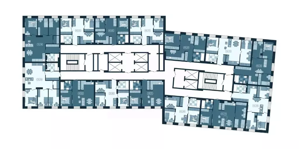 2-к кв. Приморский край, Владивосток ул. Борисенко, 100Кс1 (39.91 м) - Фото 2