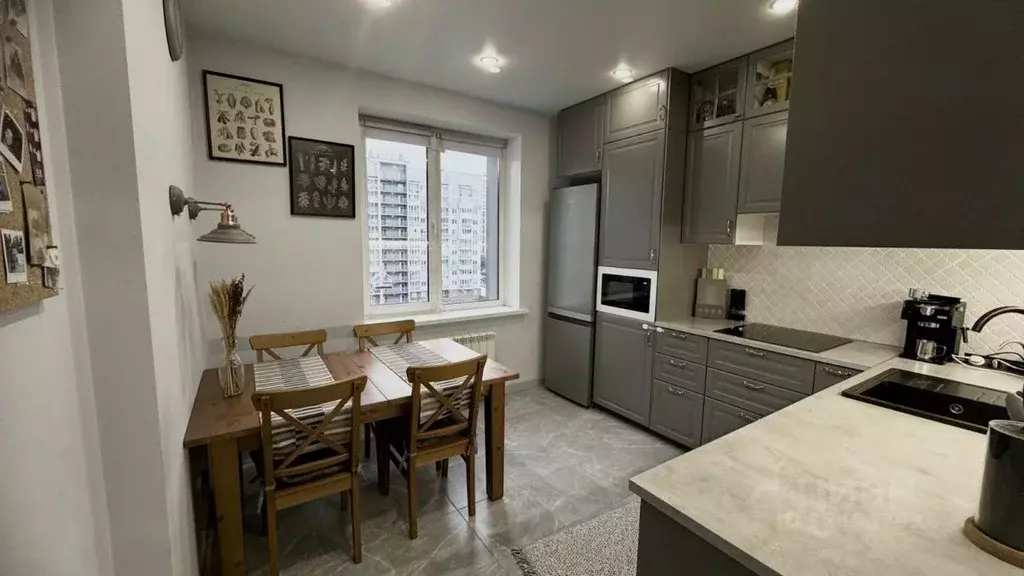 1-к кв. Ленинградская область, Мурино Всеволожский район,  (35.0 м) - Фото 1