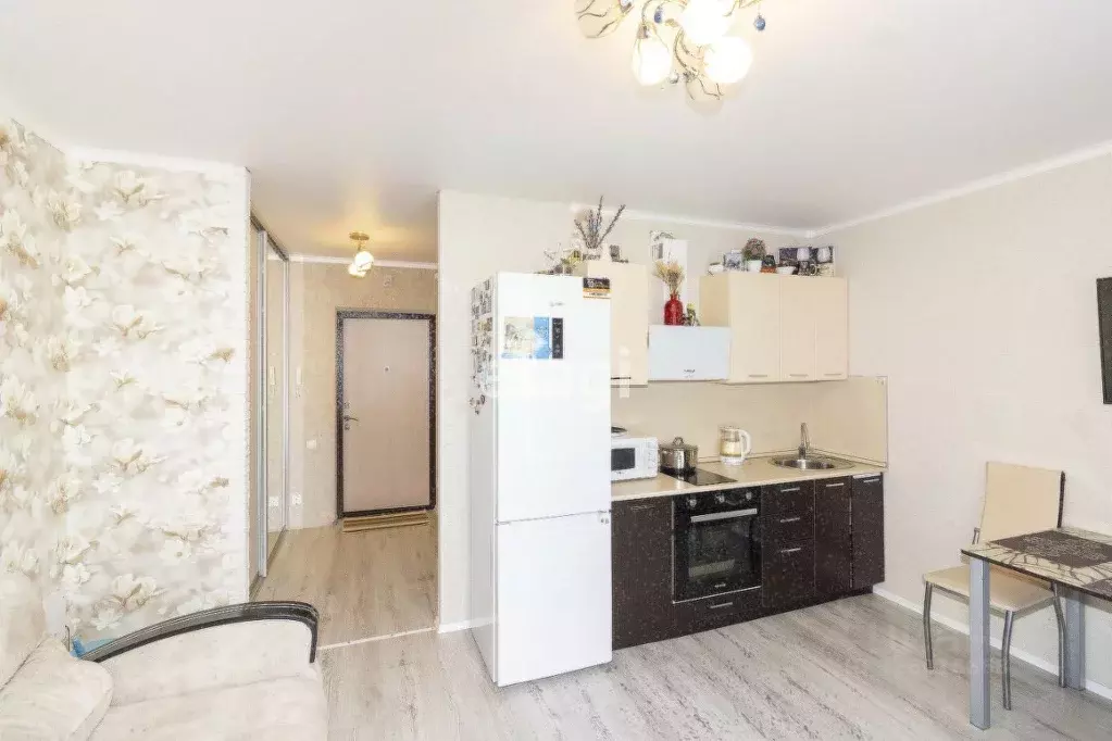 Студия Тюменская область, Тюмень ул. Червишевский Тракт, 45к8 (24.4 м) - Фото 2