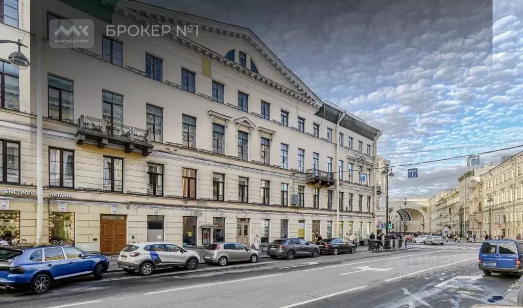 2-к кв. Санкт-Петербург Невский просп., 13/9 (55.0 м) - Фото 1