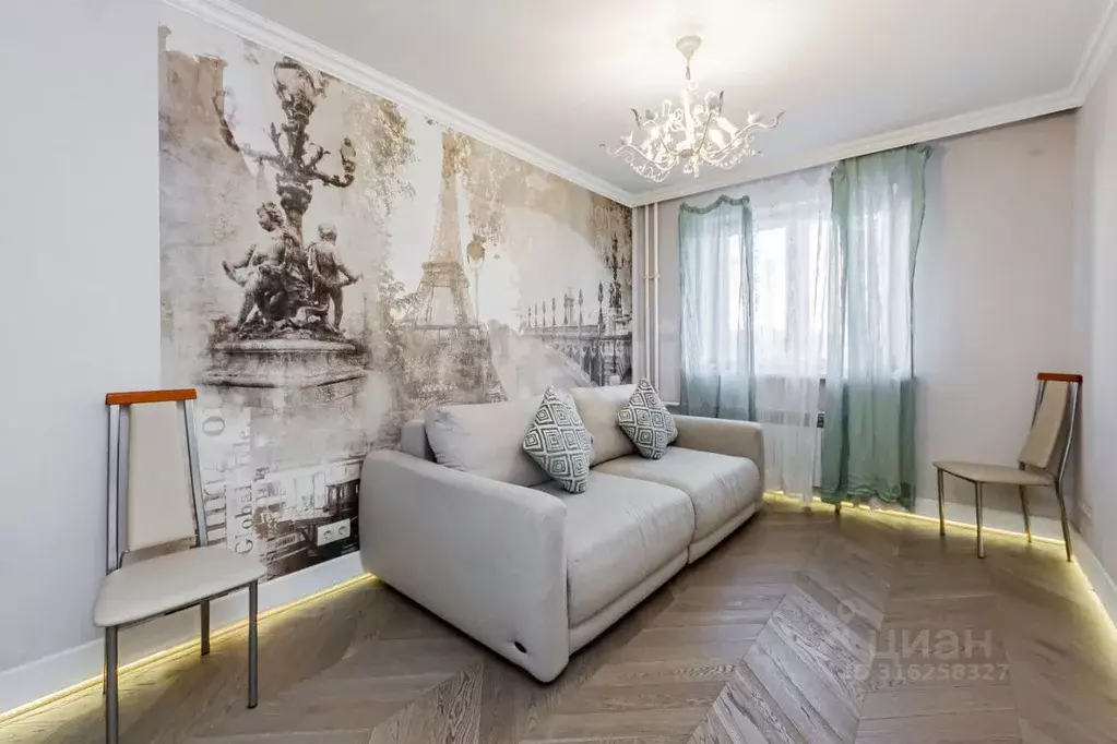 2-к кв. Тюменская область, Тюмень ул. Пермякова, 79 (89.9 м) - Фото 0