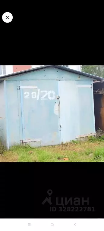 Гараж в Иркутская область, Зима 2-й Строитель мкр, ул. Бугровая, 38 ... - Фото 1