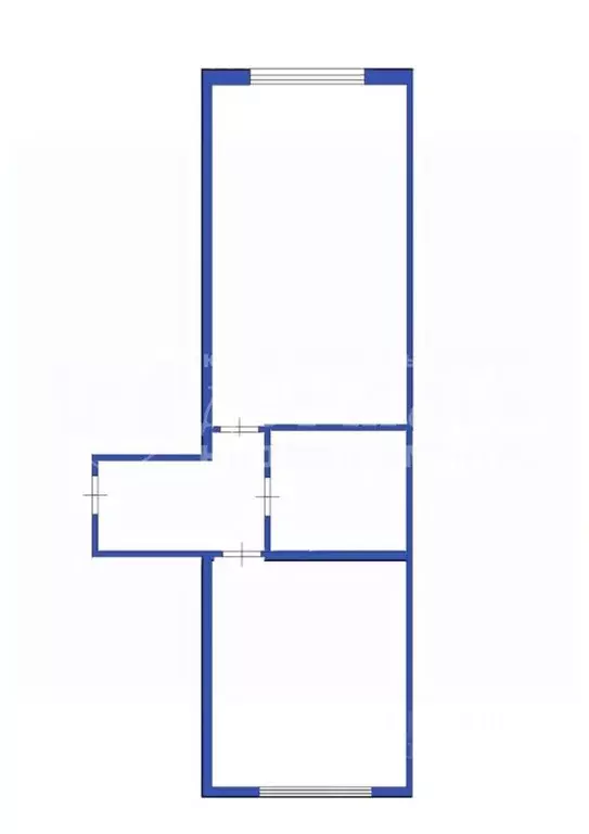 2-к кв. Кемеровская область, Кемерово бул. Строителей, 73А (43.8 м) - Фото 2