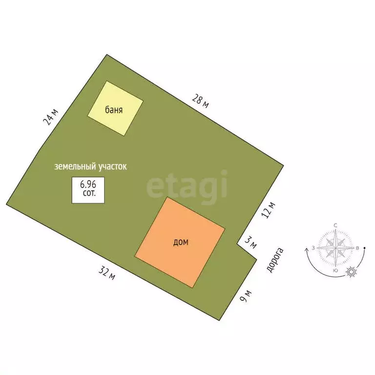 Дом в посёлок городского типа Красное-на-Волге, Республиканская улица ... - Фото 1