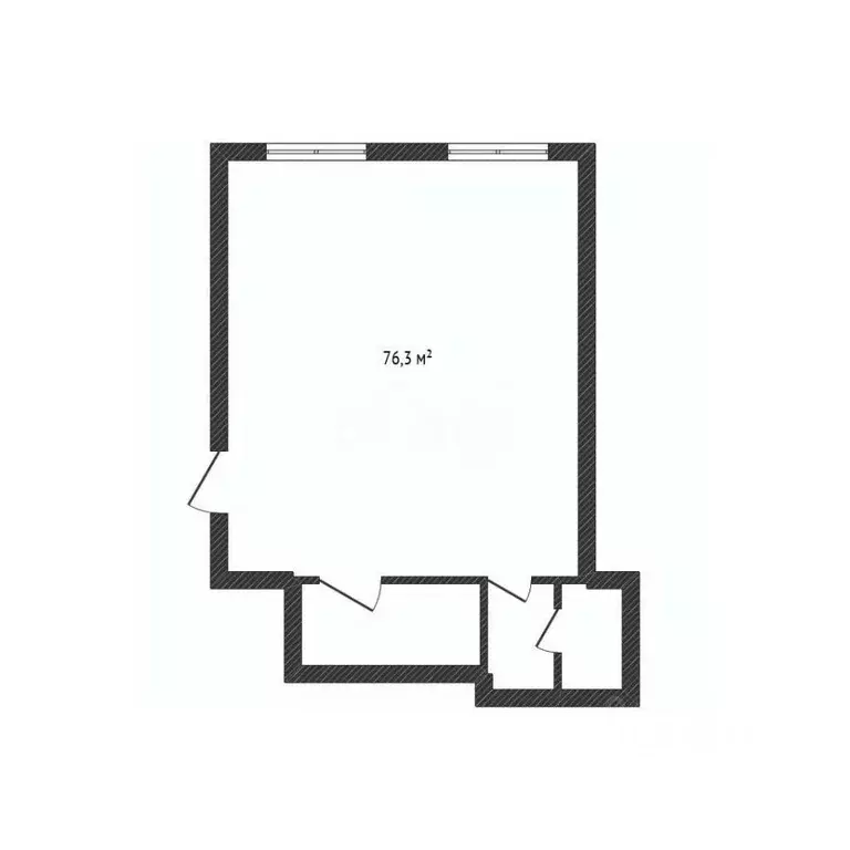 Торговая площадь в Брянская область, Брянск Советская ул., 95к1 (76 м) - Фото 2