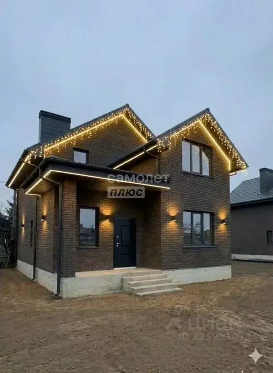 Коттедж в Липецкая область, Липецк проезд Цветочный, 1 (110 м) - Фото 1