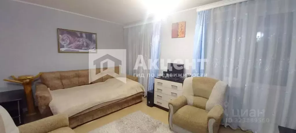 Студия Ивановская область, Иваново Новая Ильинка мкр, 4 (26.9 м) - Фото 1