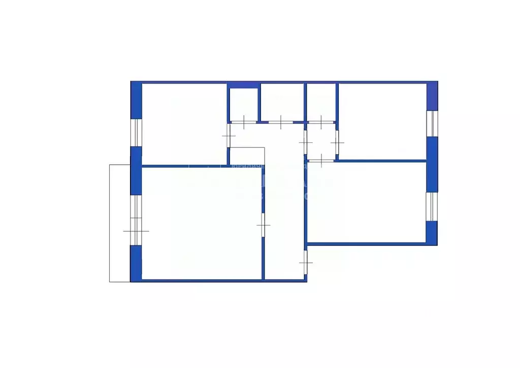 3-к кв. Кемеровская область, Топки Солнечный мкр, 5 (64.6 м) - Фото 2