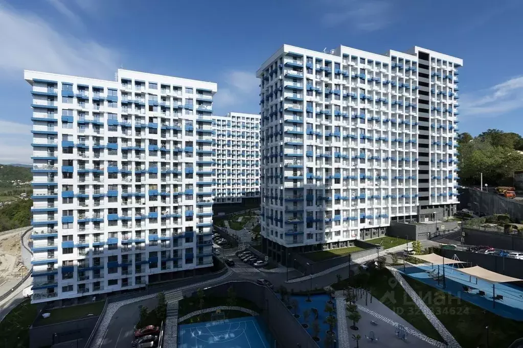 3-к кв. Краснодарский край, Сочи Бытха мкр, ул. Ясногорская, 16/2к3 ... - Фото 2