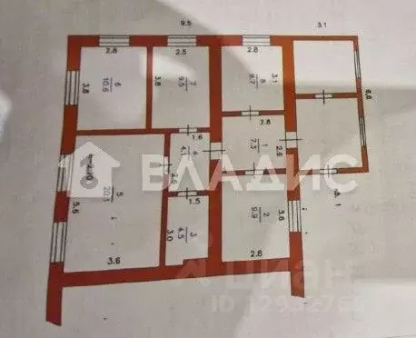 Дом в Пензенская область, Городищенский район, Чаадаевка рп ул. ... - Фото 2