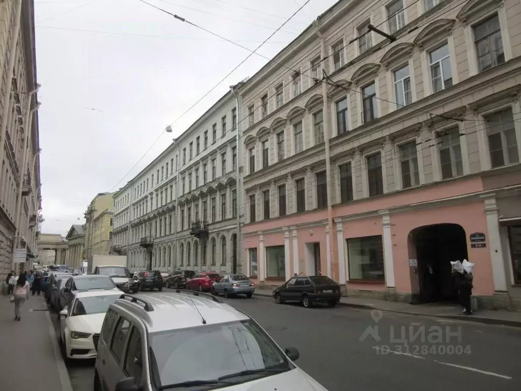 2-к кв. Санкт-Петербург Казанская ул., 8-10 (37.0 м) - Фото 1