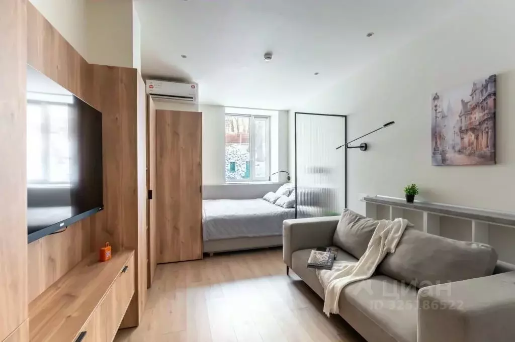 1-к кв. Москва 2-й Гончарный пер., 3 (25.0 м) - Фото 1