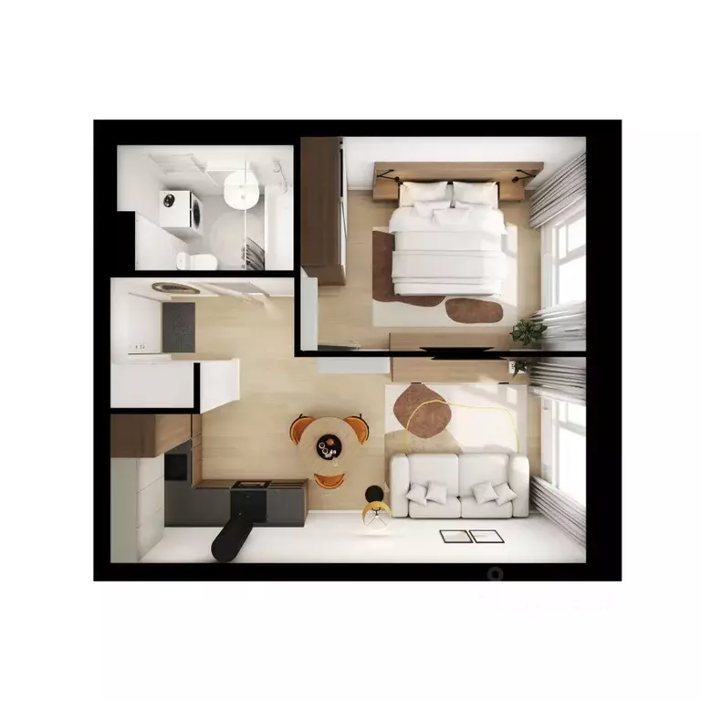 1-к кв. Москва Саларьево Парк жилой комплекс, 74.1 (36.9 м) - Фото 1