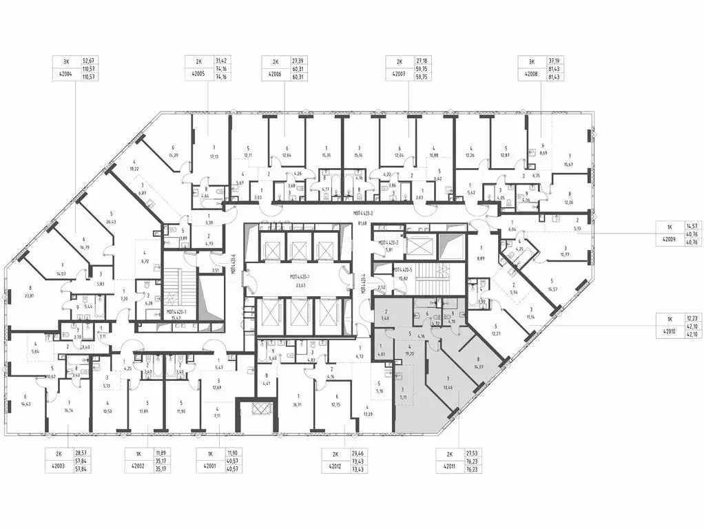 2-комнатная квартира: Москва, 3-й Силикатный проезд, 10с8 (76.23 м) - Фото 0