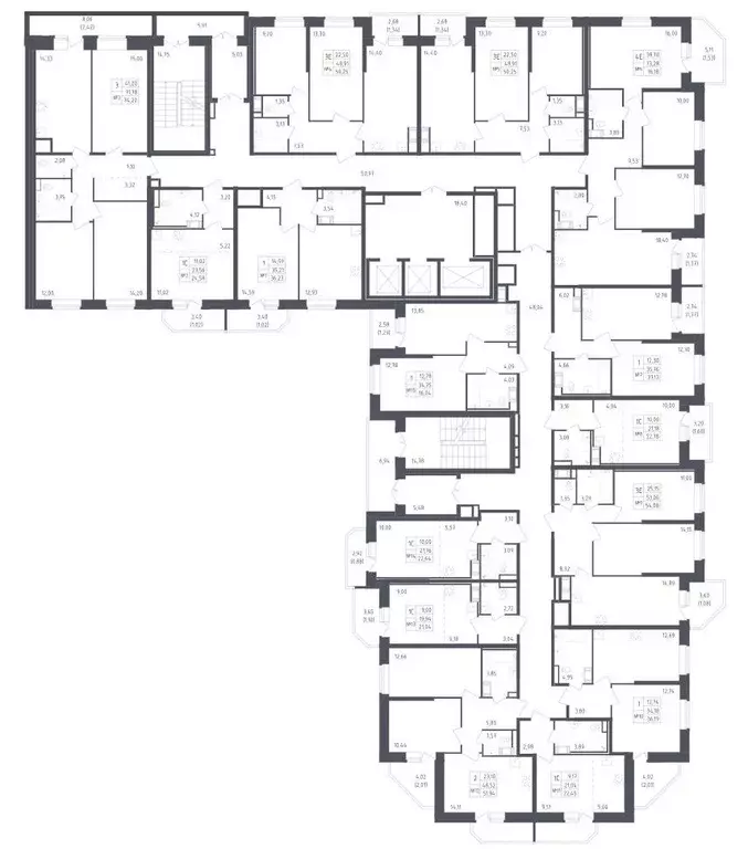 1-к кв. Санкт-Петербург Живи в Рыбацком жилой комплекс, 5 (36.23 м) - Фото 2