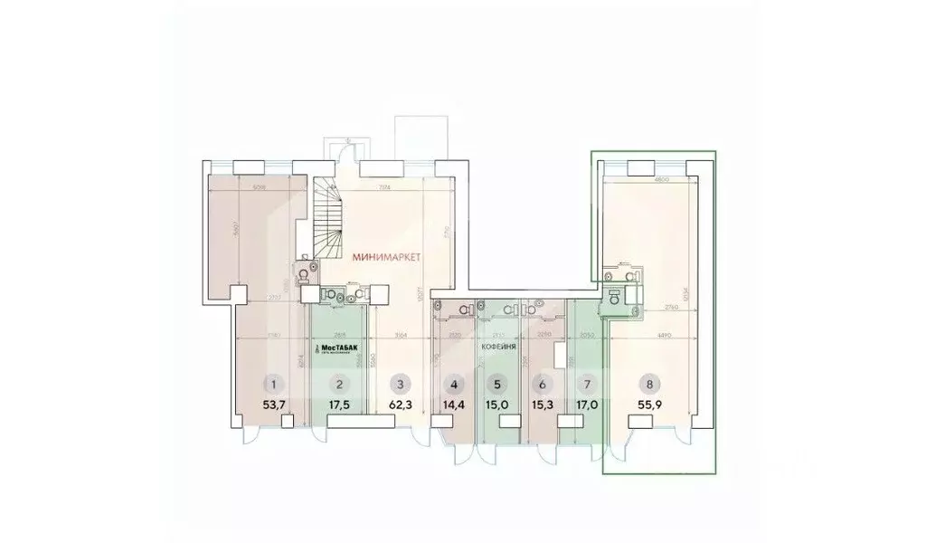 Помещение свободного назначения в Москва Ленинградский просп., 33К3 ... - Фото 2