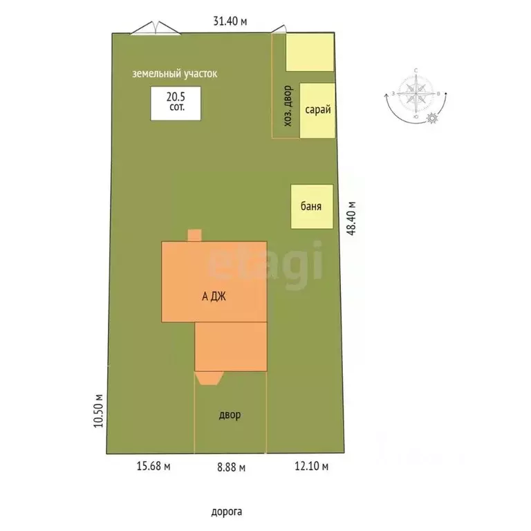 Дом в Свердловская область, Талицкий городской округ, пос. Троицкий ... - Фото 2