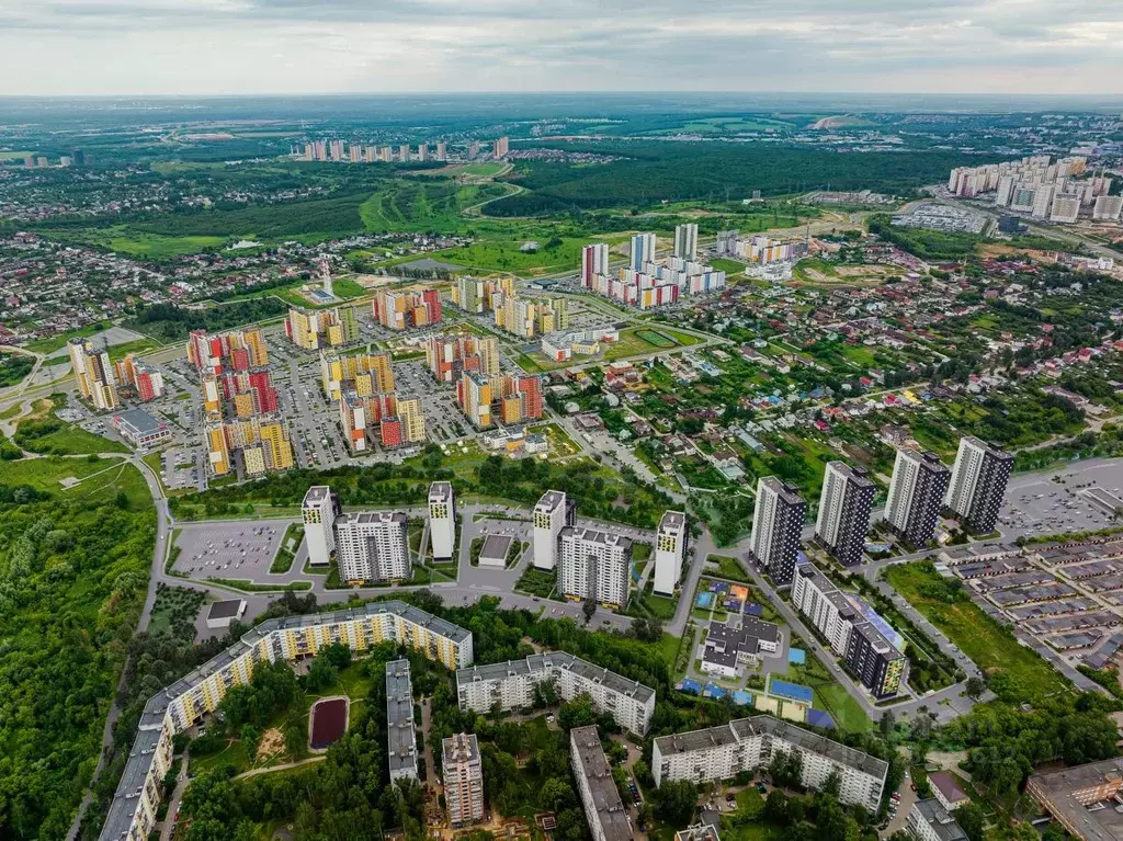 1-к кв. Нижегородская область, Нижний Новгород Кузнечиха Город жилой ... - Фото 2