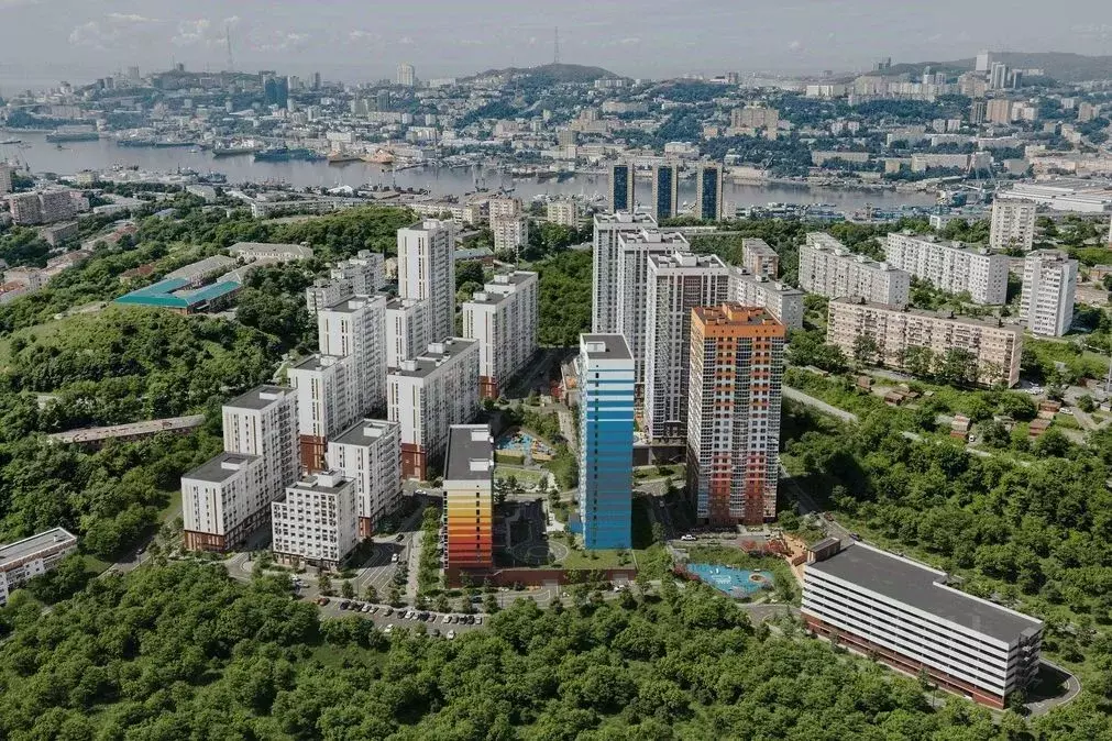 1-к кв. Приморский край, Владивосток ул. Коммунаров, 15к6 (43.78 м) - Фото 2