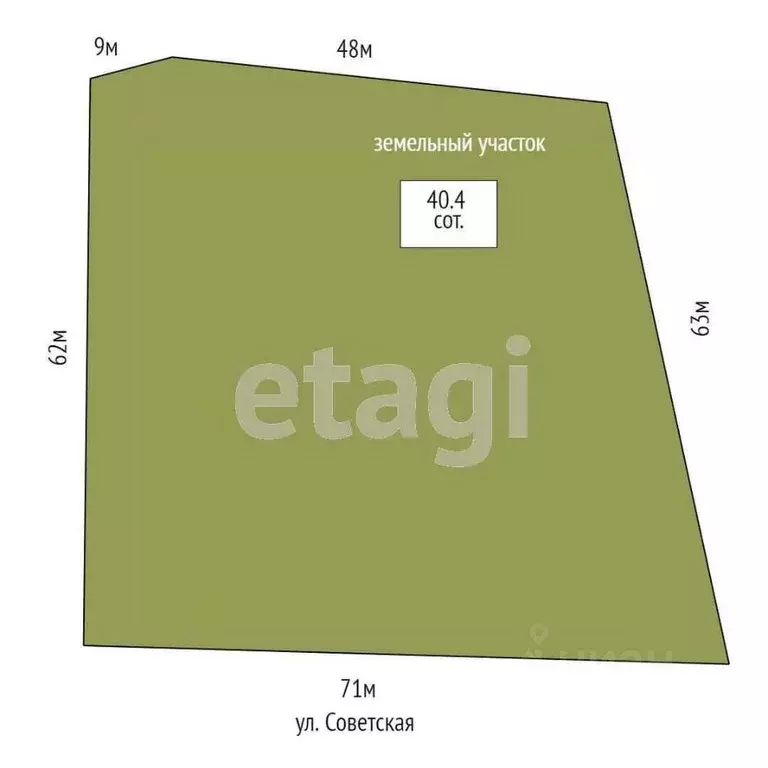 Участок в Тюменская область, Тобольск ул. Вершина (40.4 сот.) - Фото 2