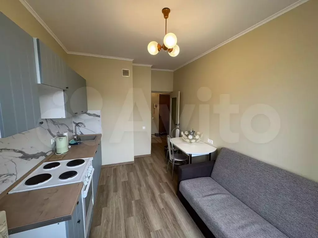 1-к. квартира, 41 м, 3/19 эт. - Фото 1