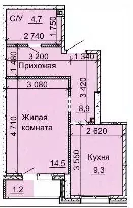 1-к кв. Новосибирская область, Новосибирск Юбилейный мкр, ул. ... - Фото 0