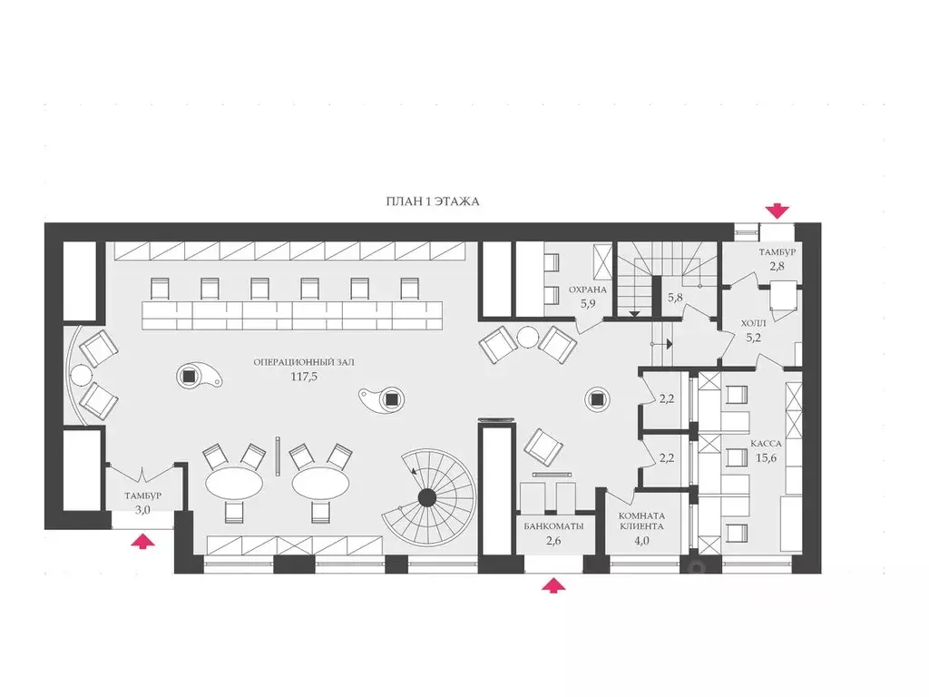 Помещение свободного назначения в Санкт-Петербург ул. Ефимова, 4а (400 ... - Фото 2