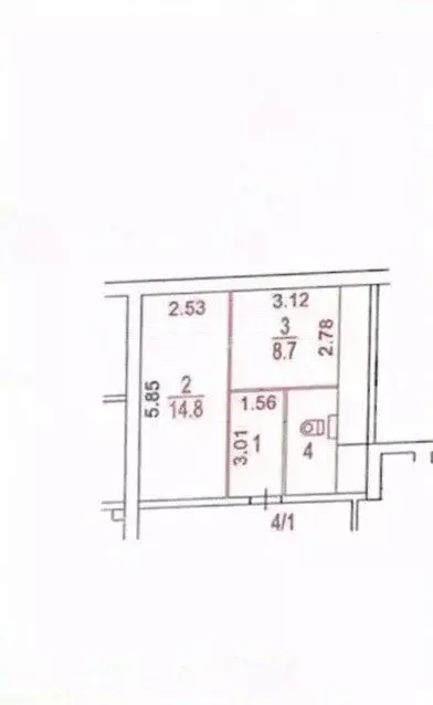 1-к кв. Москва ул. Сталеваров, 18К1 (32.1 м) - Фото 2