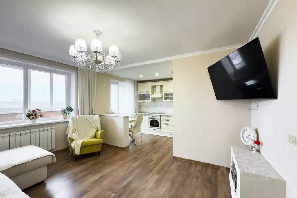 4-к кв. Ульяновская область, Ульяновск ул. Рябикова, 85 (84.4 м) - Фото 1