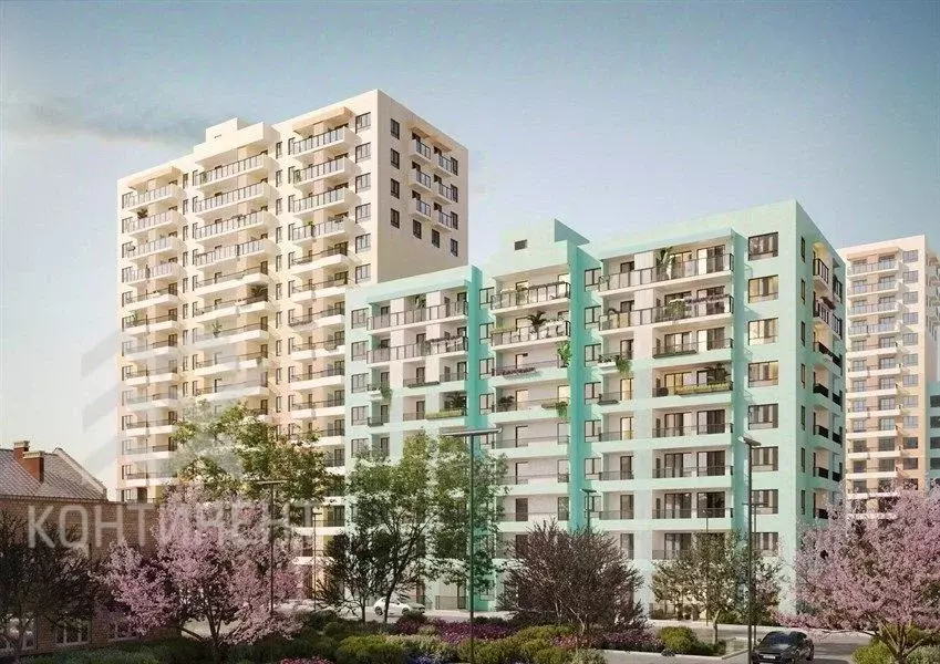 1-к кв. Крым, Евпатория ЖК СОК,  (44.53 м) - Фото 2