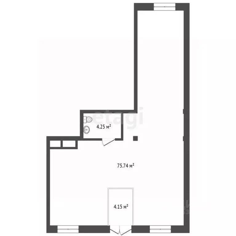 Помещение свободного назначения в Забайкальский край, Чита ул. ... - Фото 1