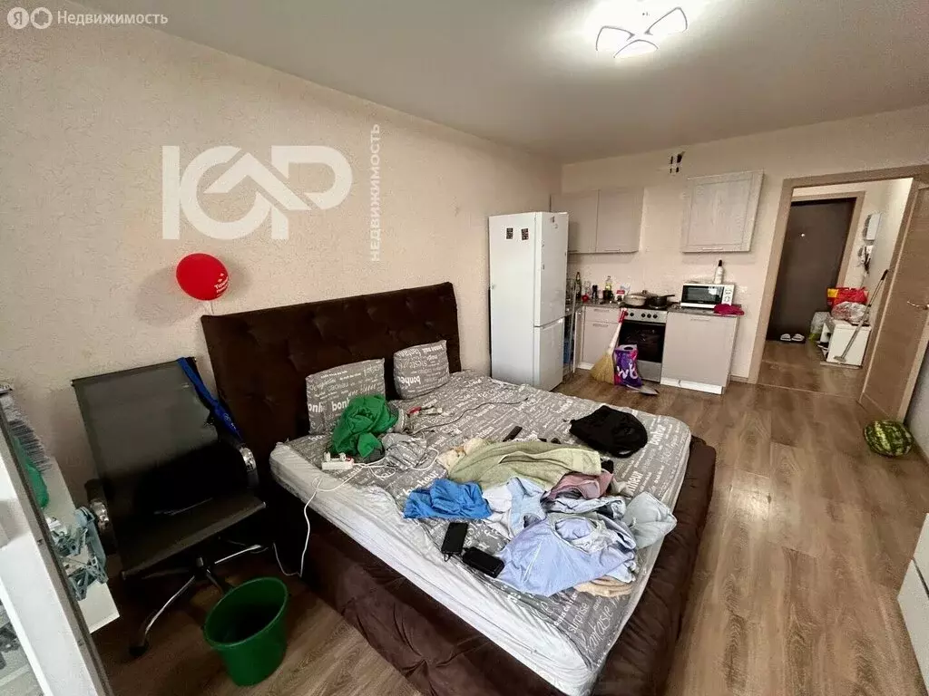 Квартира-студия: хутор Ветряк, Выборская улица, 14 (27 м) - Фото 2