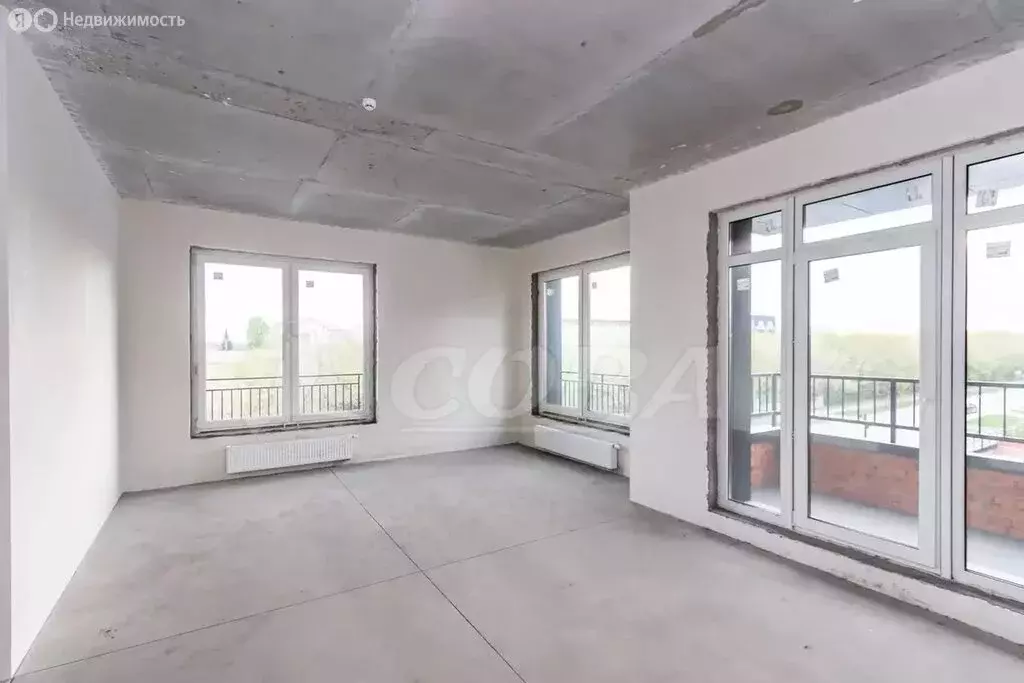 3-комнатная квартира: Тюмень, Ставропольская улица, 10 (95 м) - Фото 2