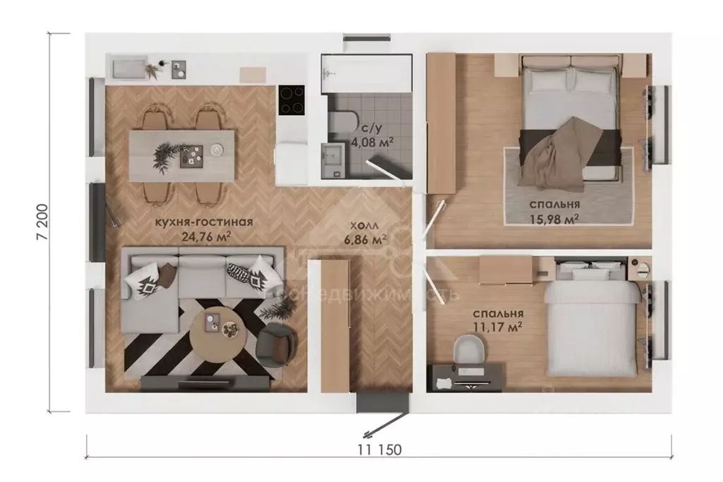 Дом в Владимирская область, Юрьев-Польский муниципальный округ, с. ... - Фото 2