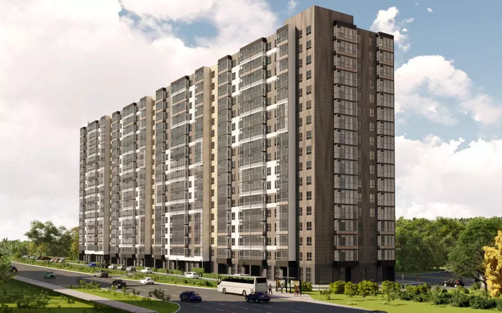 1-комнатная квартира: Пермь, улица Докучаева, 23 (41.3 м) - Фото 1