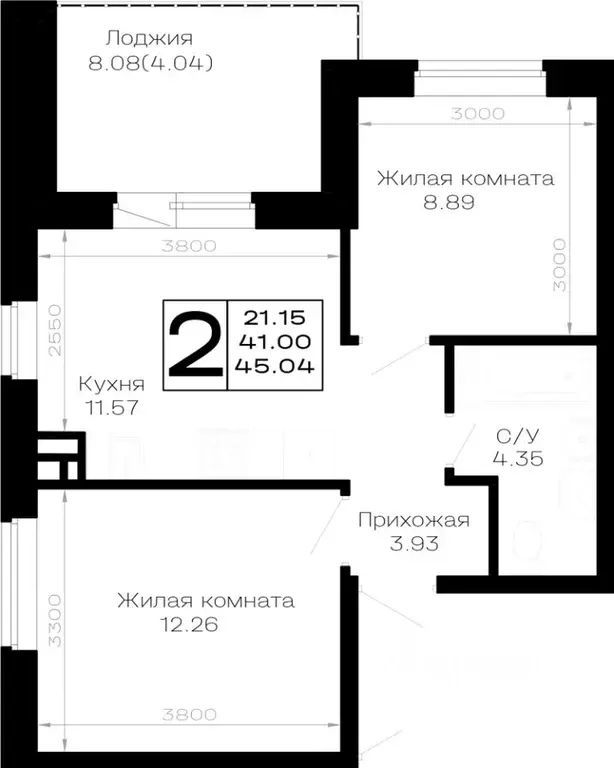 2-к кв. Краснодарский край, Анапа муниципальный округ, Нижняя ... - Фото 0