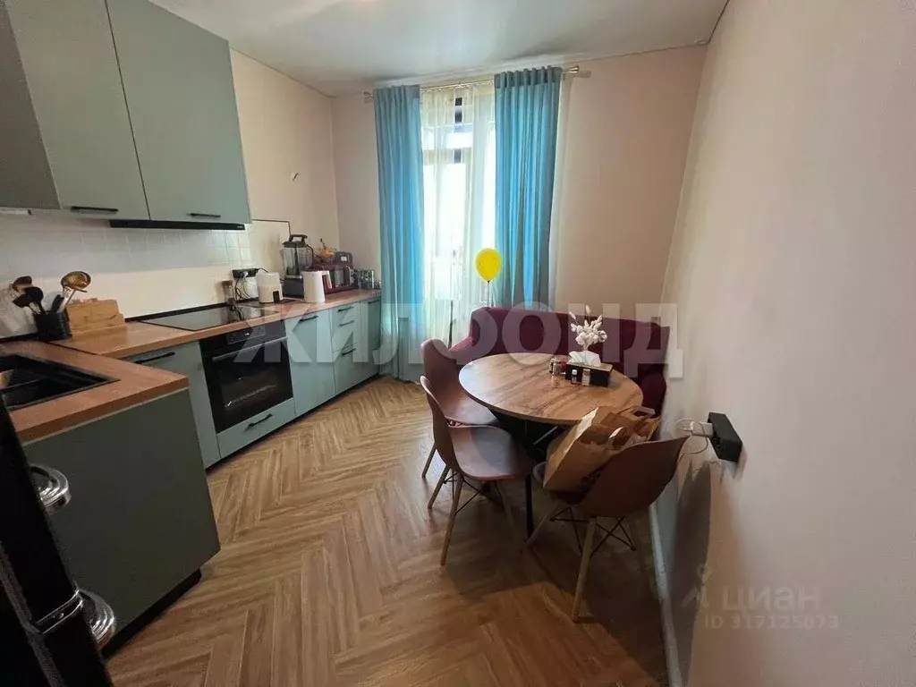 2-к кв. Новосибирская область, Новосибирск ул. Бородина, 56 (56.0 м) - Фото 1