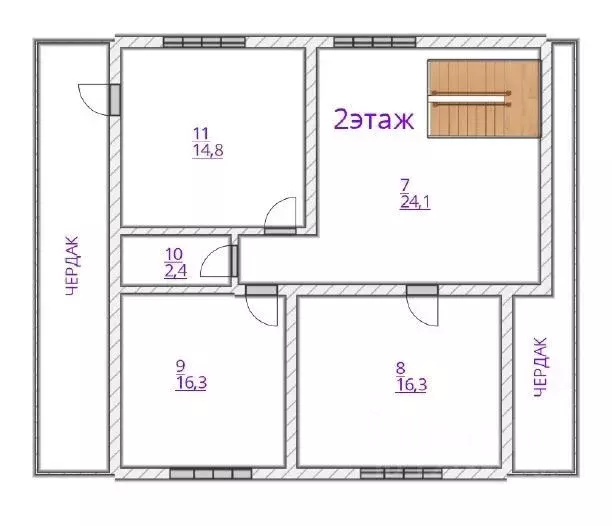 Коттедж в Башкортостан, Уфа № 27 ОСТ ОАО УМПО КС, 22 (186 м) - Фото 1