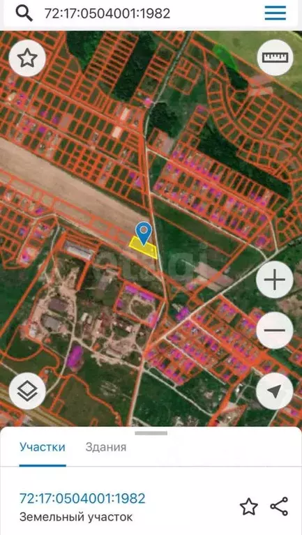 Участок в Тюменская область, Тюменский муниципальный округ, с. Борки ... - Фото 1