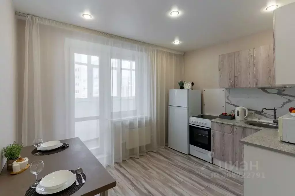 1-к кв. Тюменская область, Тюмень ул. Николая Никитина, 4к1 (45.0 м) - Фото 1