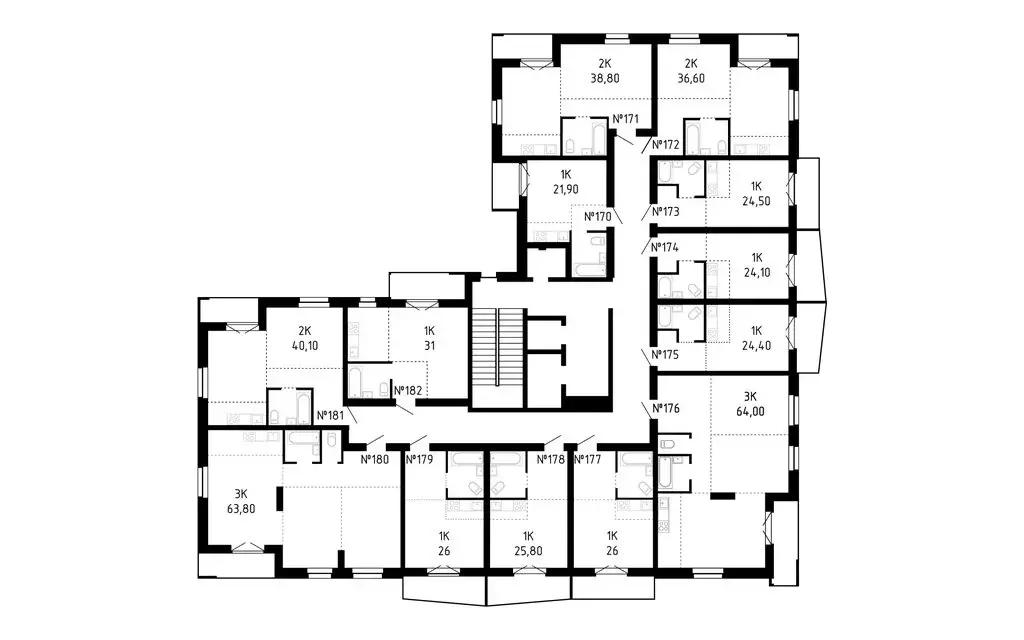 3-комнатная квартира: Барнаул, улица Никитина, 10 (62.9 м) - Фото 2