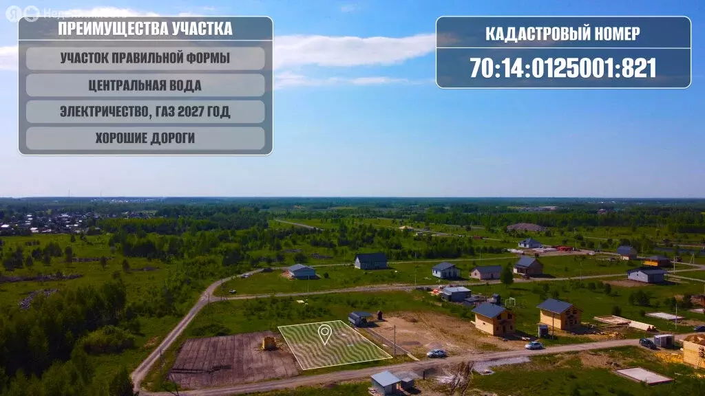Участок в Томский район, деревня Петровский Участок, улица Толстого, 3 ... - Фото 2