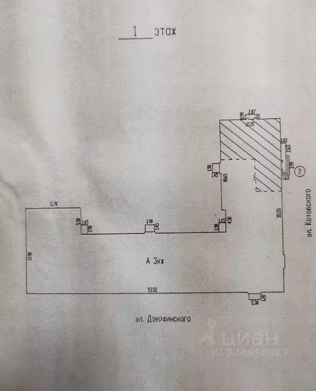 Торговая площадь в Брянская область, Брянск ул. Дзержинского, 3 (114 ... - Фото 2