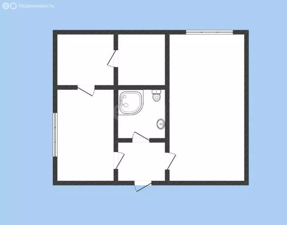 2-комнатная квартира: Сочи, улица Верхняя Лысая Гора, 10/10 (34.4 м) - Фото 0