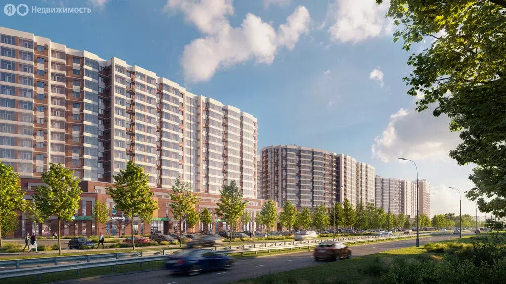 1-комнатная квартира: Краснодар, Ростовское шоссе, 30/6к2 (44.64 м) - Фото 1