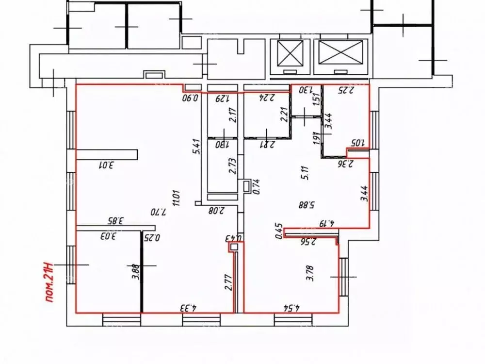 Торговая площадь в Москва Лобненская ул., 13К2 (130 м) - Фото 2