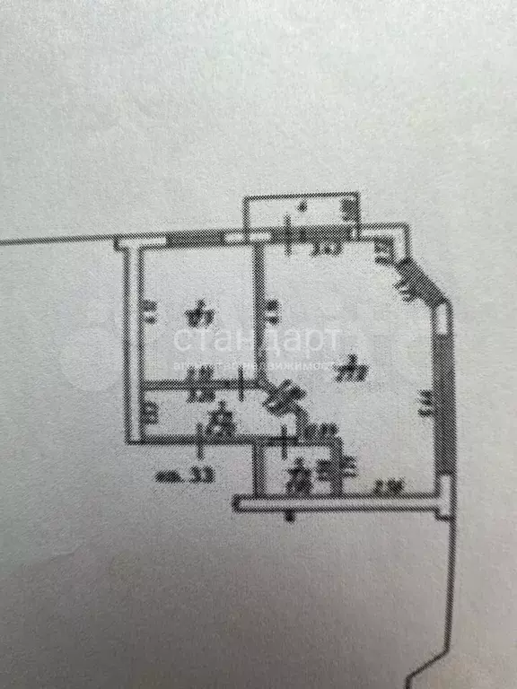 1-к. квартира, 49,7 м, 5/5 эт. - Фото 0