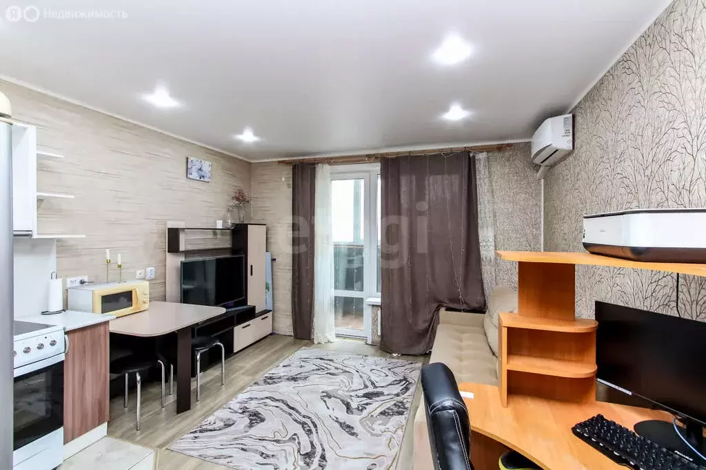 Квартира-студия: Тюмень, Велижанская улица, 66к1 (25.5 м) - Фото 0