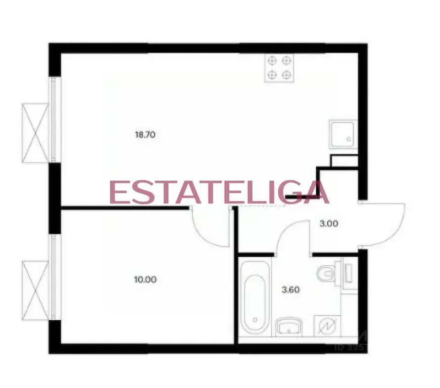 1-к кв. Москва 1-й Грайвороновский проезд, 7Ак3 (35.3 м) - Фото 1